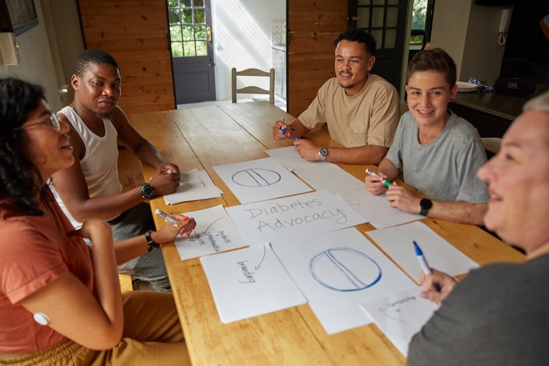 african startup team meeting